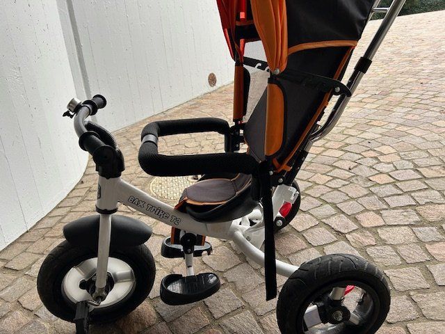 Smart Trike & Go Kinderdreirad Rot/schwarz – Mit Lenkstange, Verstellbar, 5-in-1