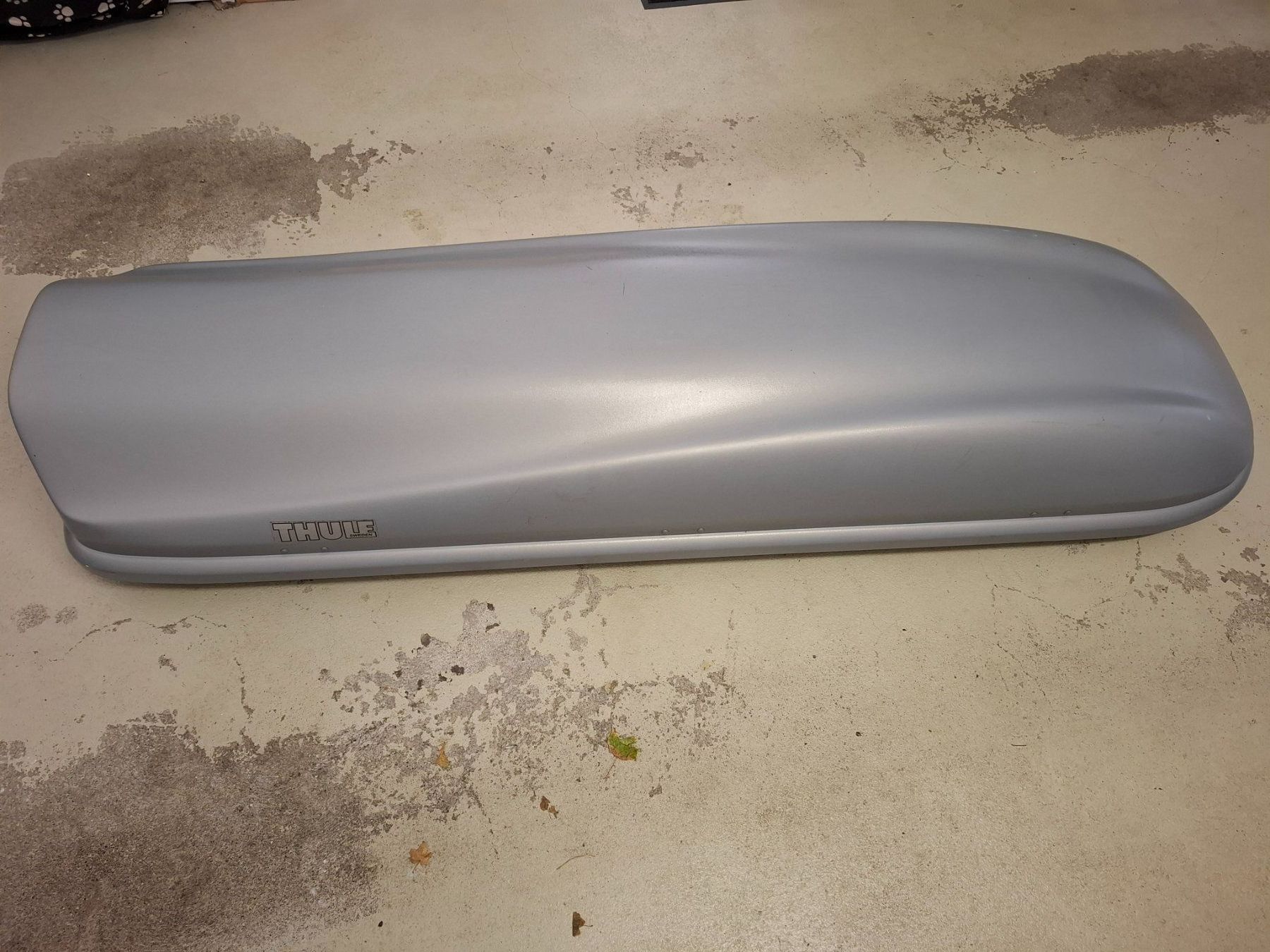 Thule Dachboxen: Dachbox Thule grau inklusive Befestigung gebraucht – Gebraucht aus Romanshorn von pat_5j5m