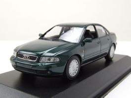Audi A4 Limousine B5 Phase I 1994-1998 dunkelgrün met.  1:43