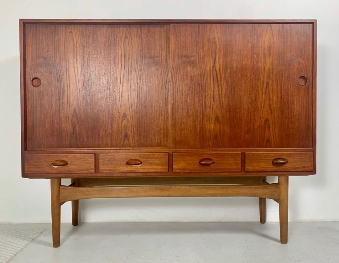 Cassettiere: Teak Sideboard Ejvind A Johansson Danish 60s – Usato da Basel venduto da MidMod20C 3