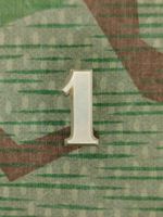 Ord. 1869–1898 Nummer 1 zu Tschako, Silber, Variante 1