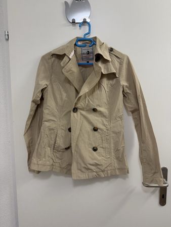 Sommer Trenchcoat von Arqueonautas, Grösse XS, Beige