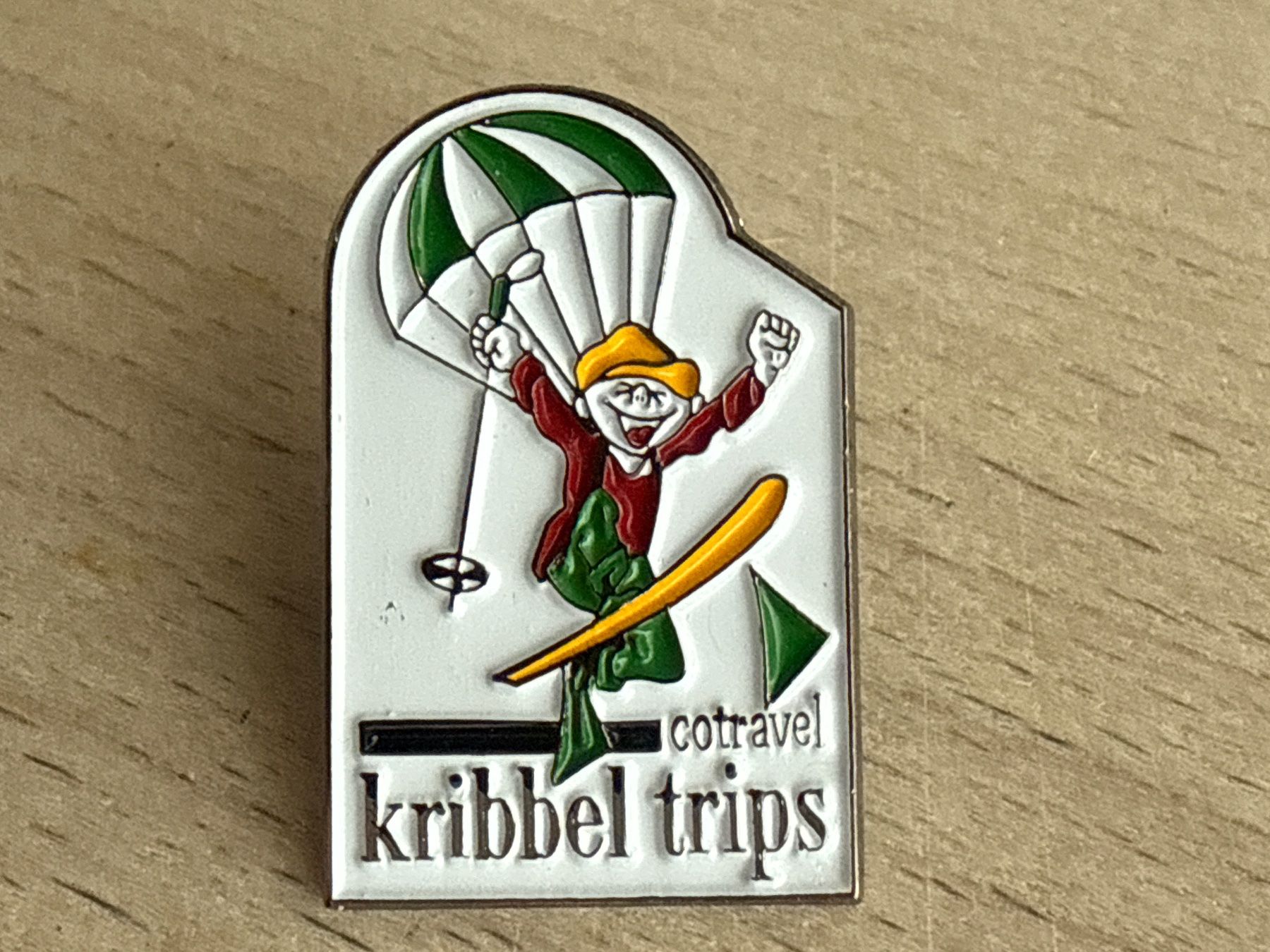 Plaketten & Abzeichen: Pin Kribbel Trips Cotravel – Gebraucht aus Glattbrugg von Schweigmatt