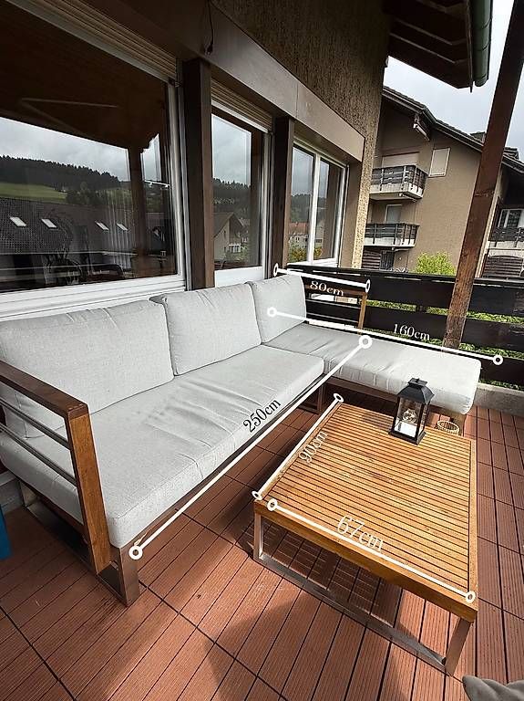 Sedie a sdraio: Gartenlounge inkl. Tisch – Usato da Langnau i.E. venduto da aul_5rhs 1