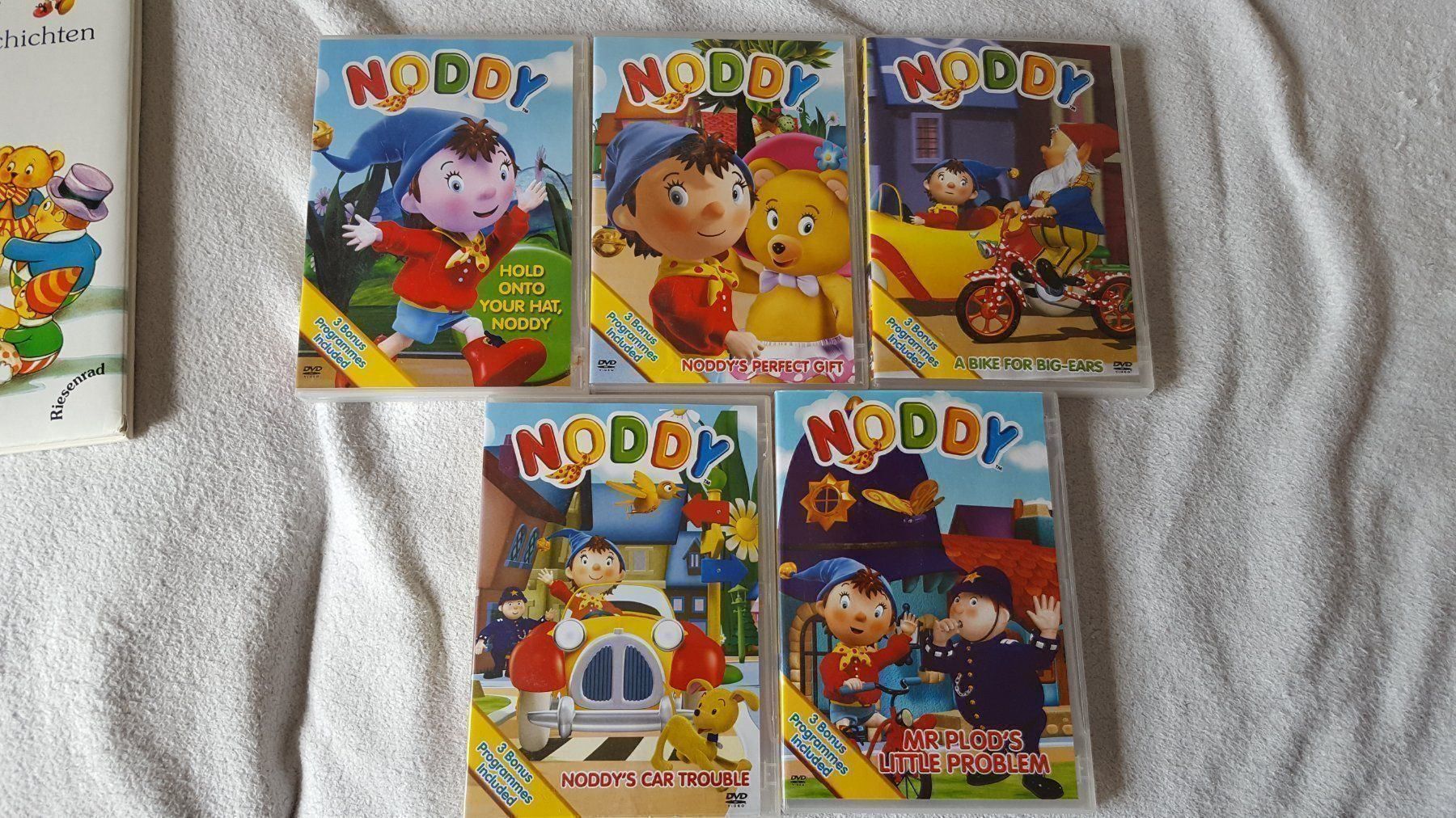 Tutti i DVDs: NODDY   5 DVD s in Englisch – Usato da Schönengrund venduto da Liane63
