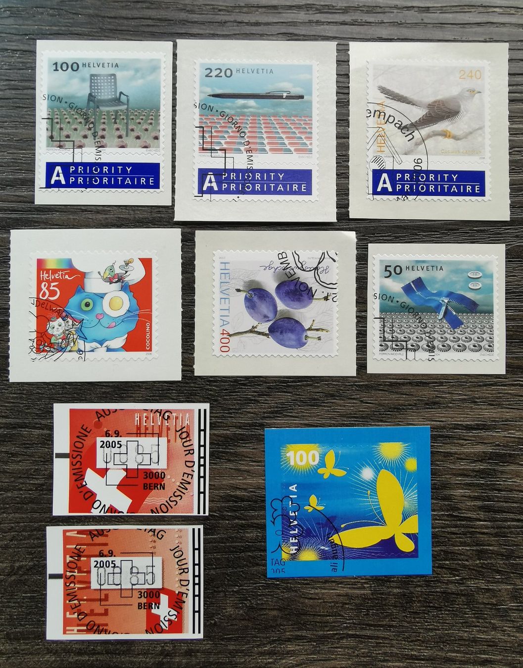 Tutti i francobolli: TR107 Timbre Suisse 20xx – Usato da Cousset venduto da Patrick_Collections