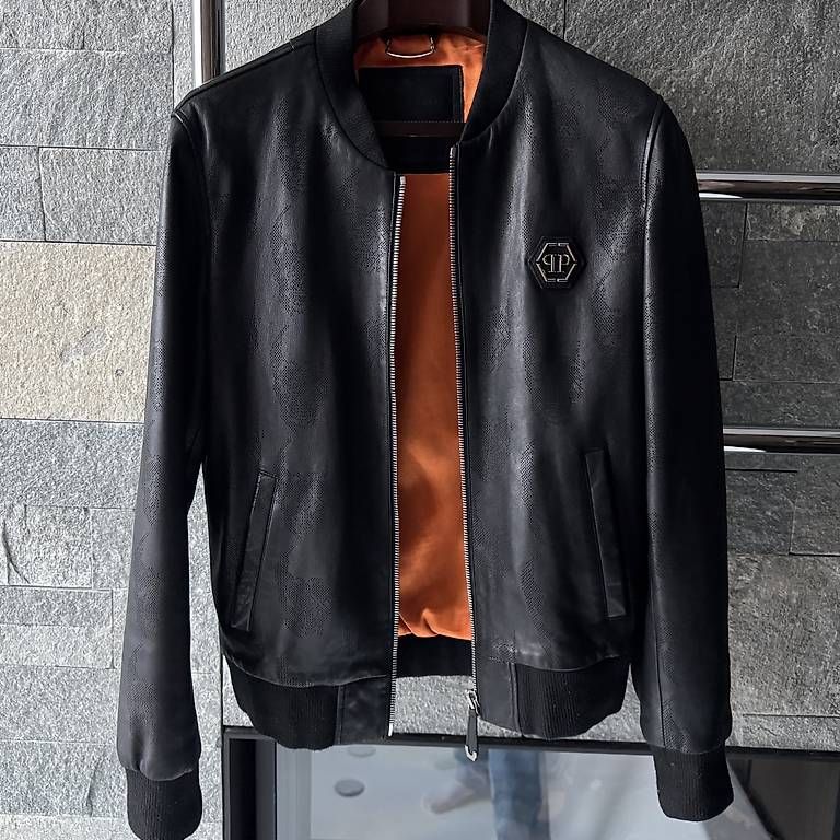 Philipp Plein Jacken: Philipp Plein Ledejacke – Gebraucht aus Zug von dadadel
