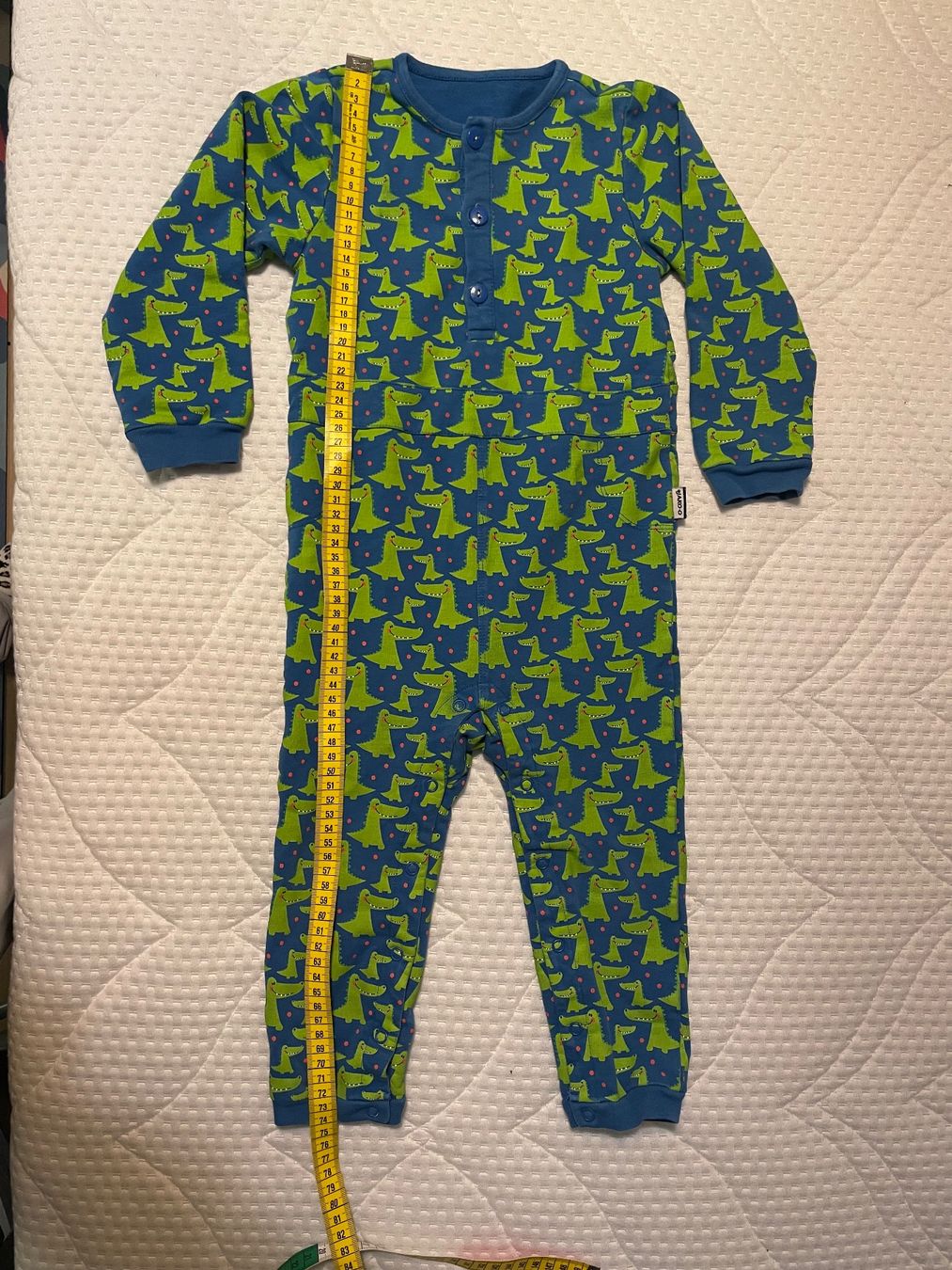 Pigiami: Cooler Krokodil-Pyjama/Overall, Grösse 74/86 – Usato da Bülach venduto da bjoernbenny 2