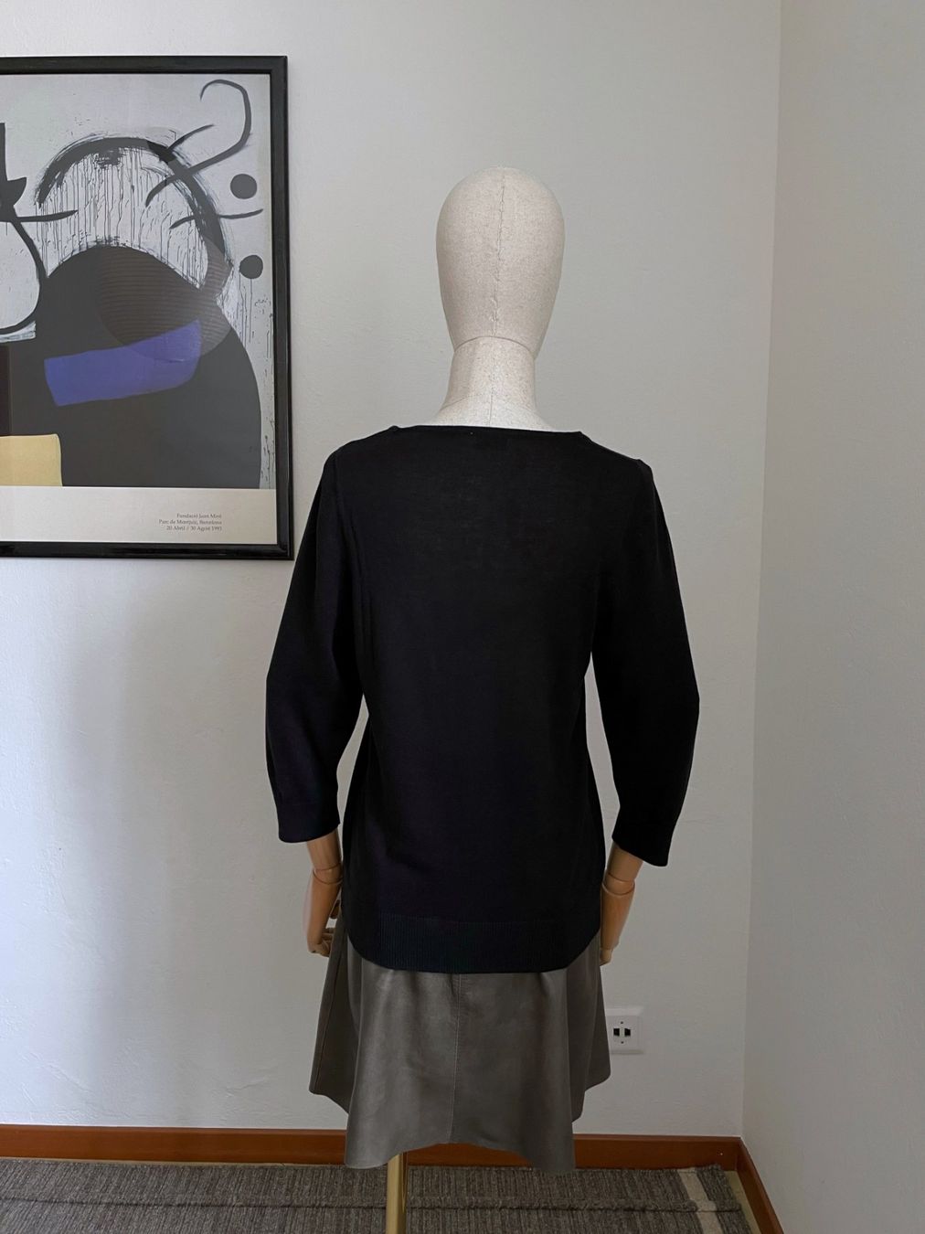 Tom Tailor Maglioni & Felpe: Tom Tailor Maglia con nodo, Nero, XS – Usato da Bioggio venduto da oxanacas 1