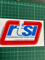 Aufkleber: RTS Radio Televisione Svizzera Italiana Logo Selt