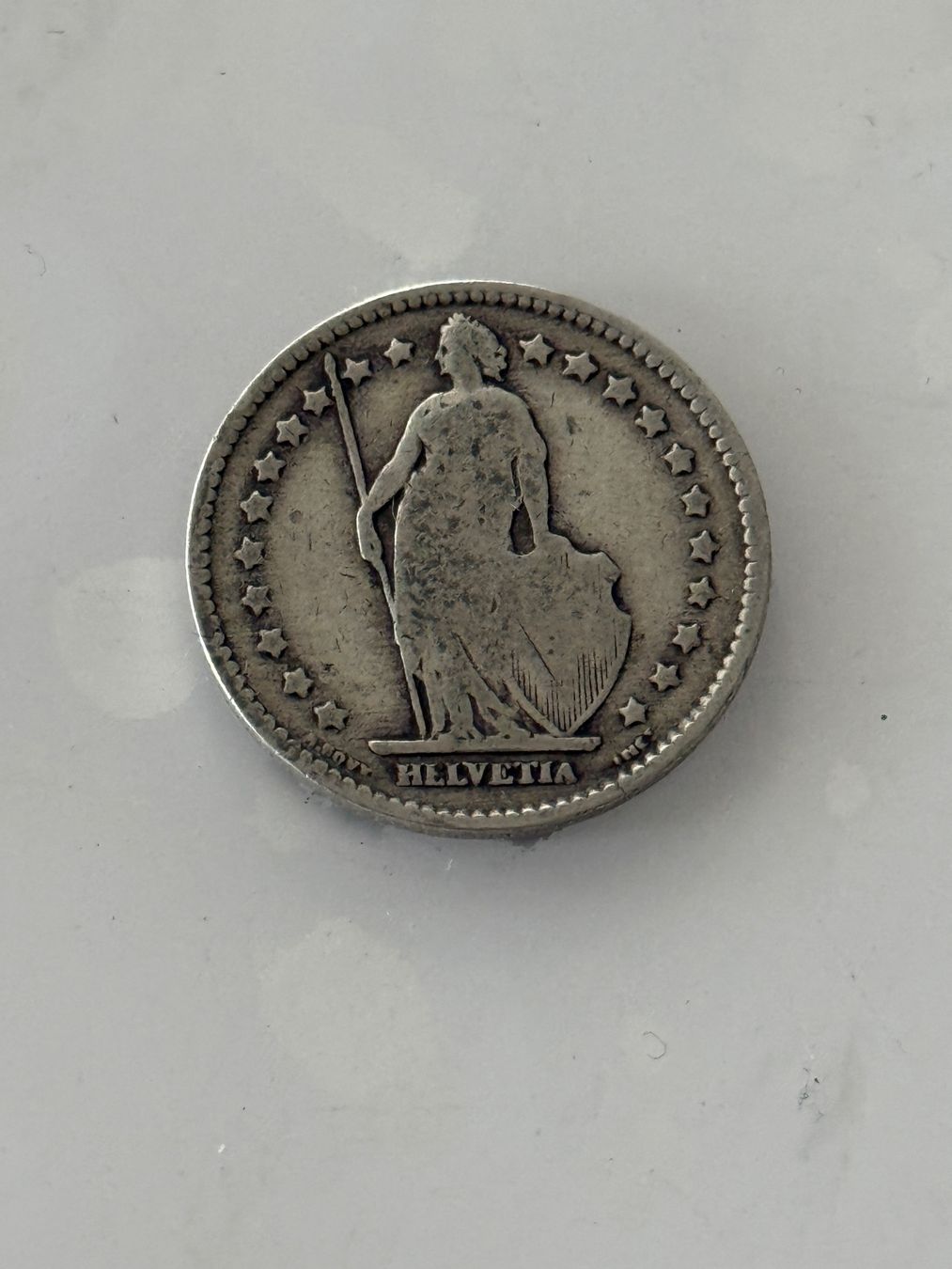 Alle Münzen: 1 Franken 1898  Rar – Gebraucht aus Wallisellen von SWISS_SILVER1 1
