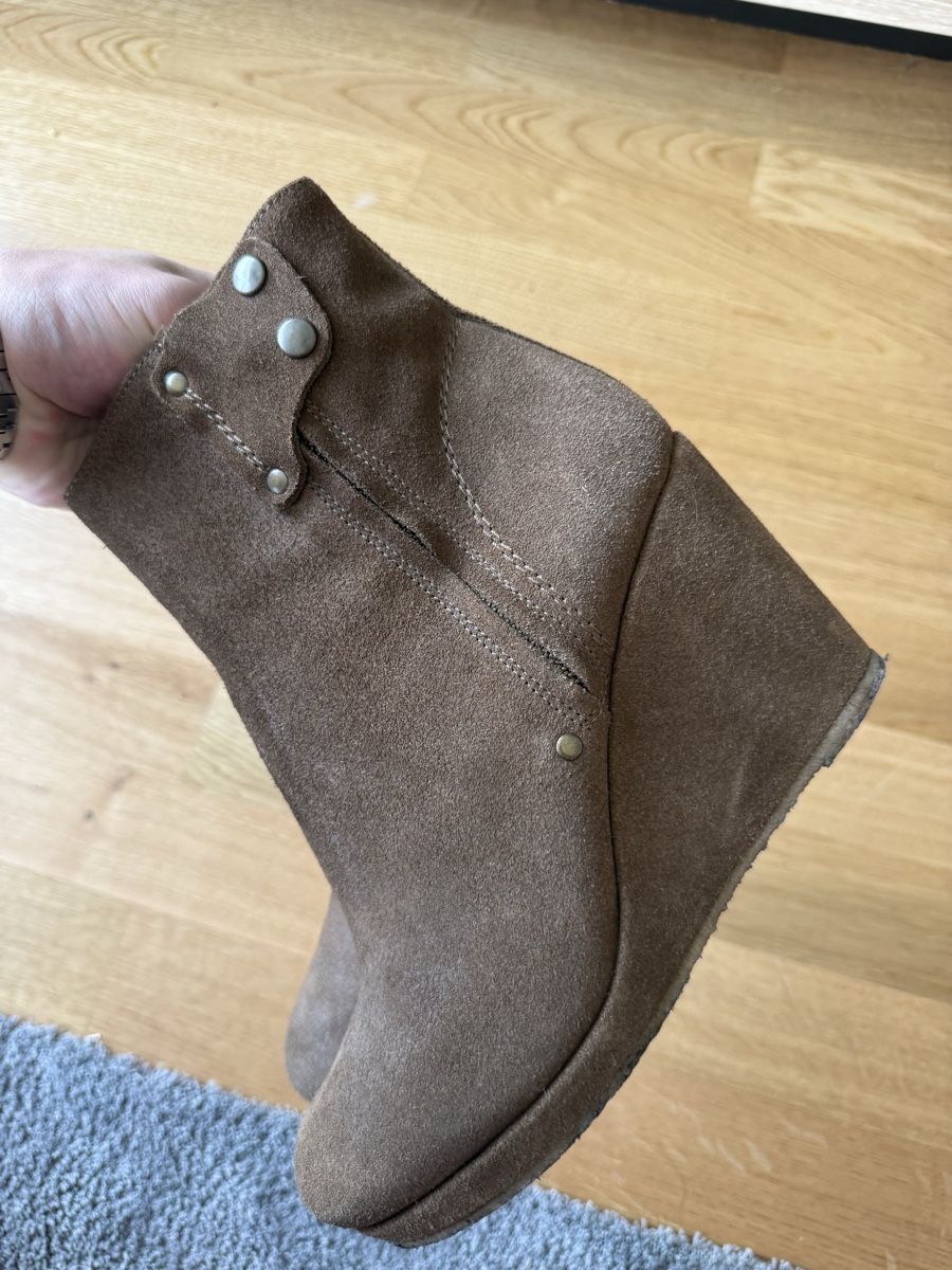 Maje Scarpe da donna: MAJE bottine brun Suède taille -40 – Nuovo (secondo la descrizione) da Genève venduto da iry_67wr 3