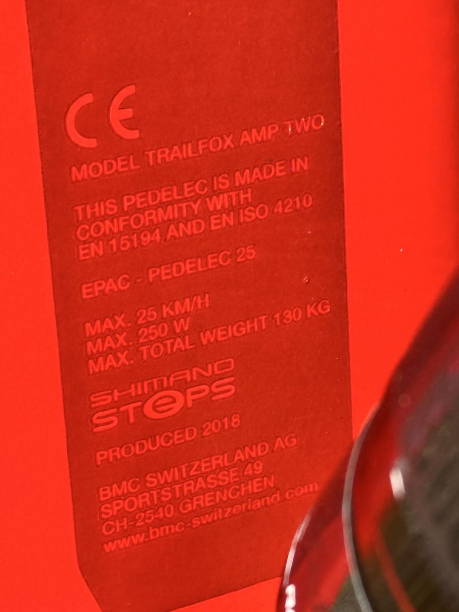 BMC Velos: BMC TRAILFOX AMP TWO E-Bike 27.5 Zoll – Gebraucht aus Hünenberg von Roger_rabbit 5