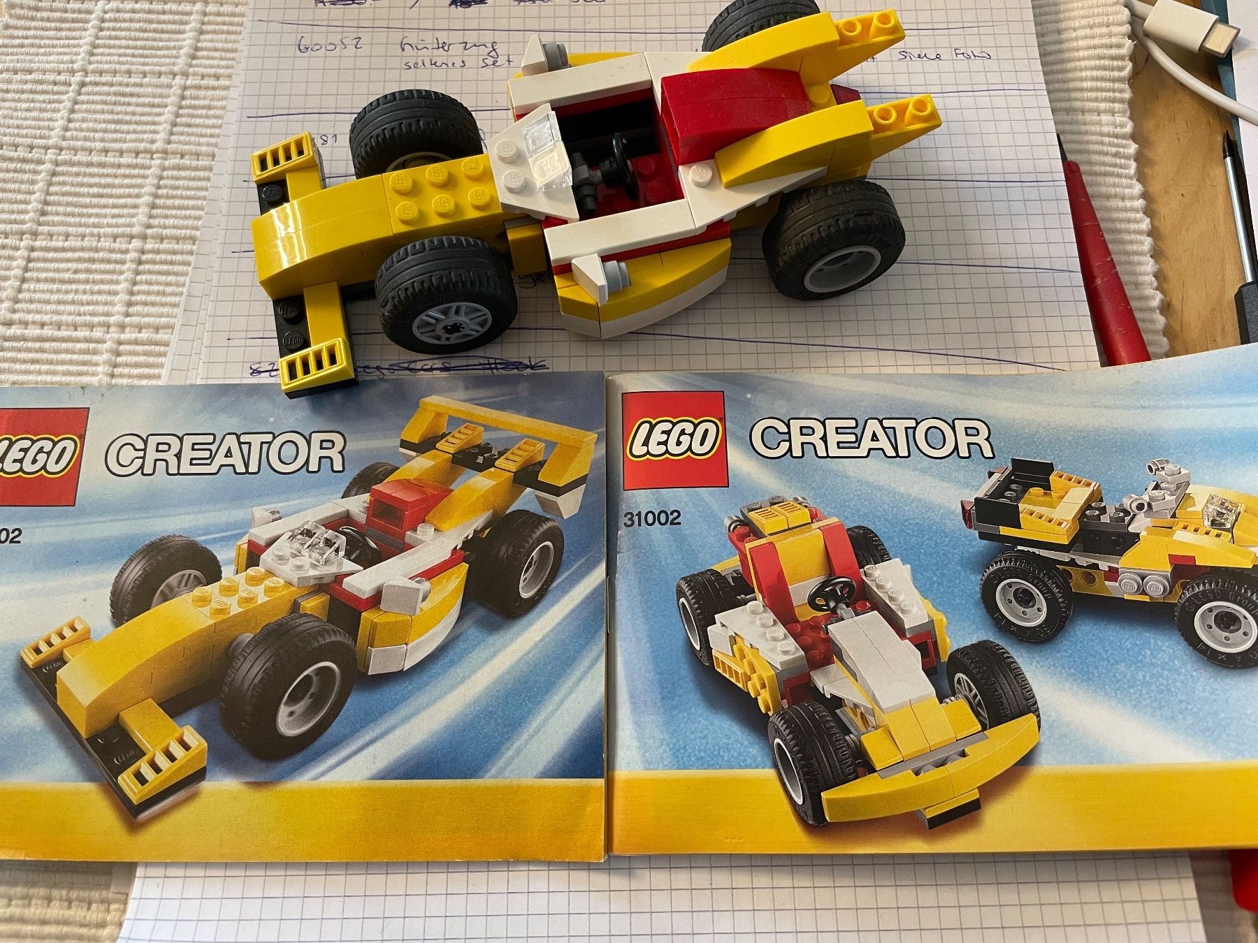 Lego Baukästen: Lego Creator 31002 Rennwagen – Gebraucht aus Gossau SG von chatemt0