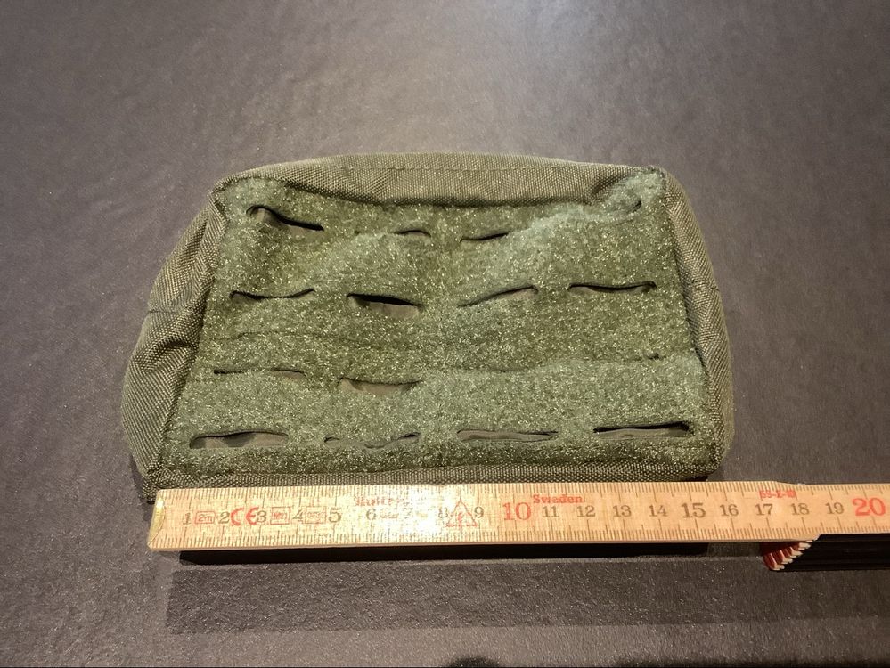 Pochette tactique Mil-Tec olive - État impeccable, neuf (Neuf avec ...