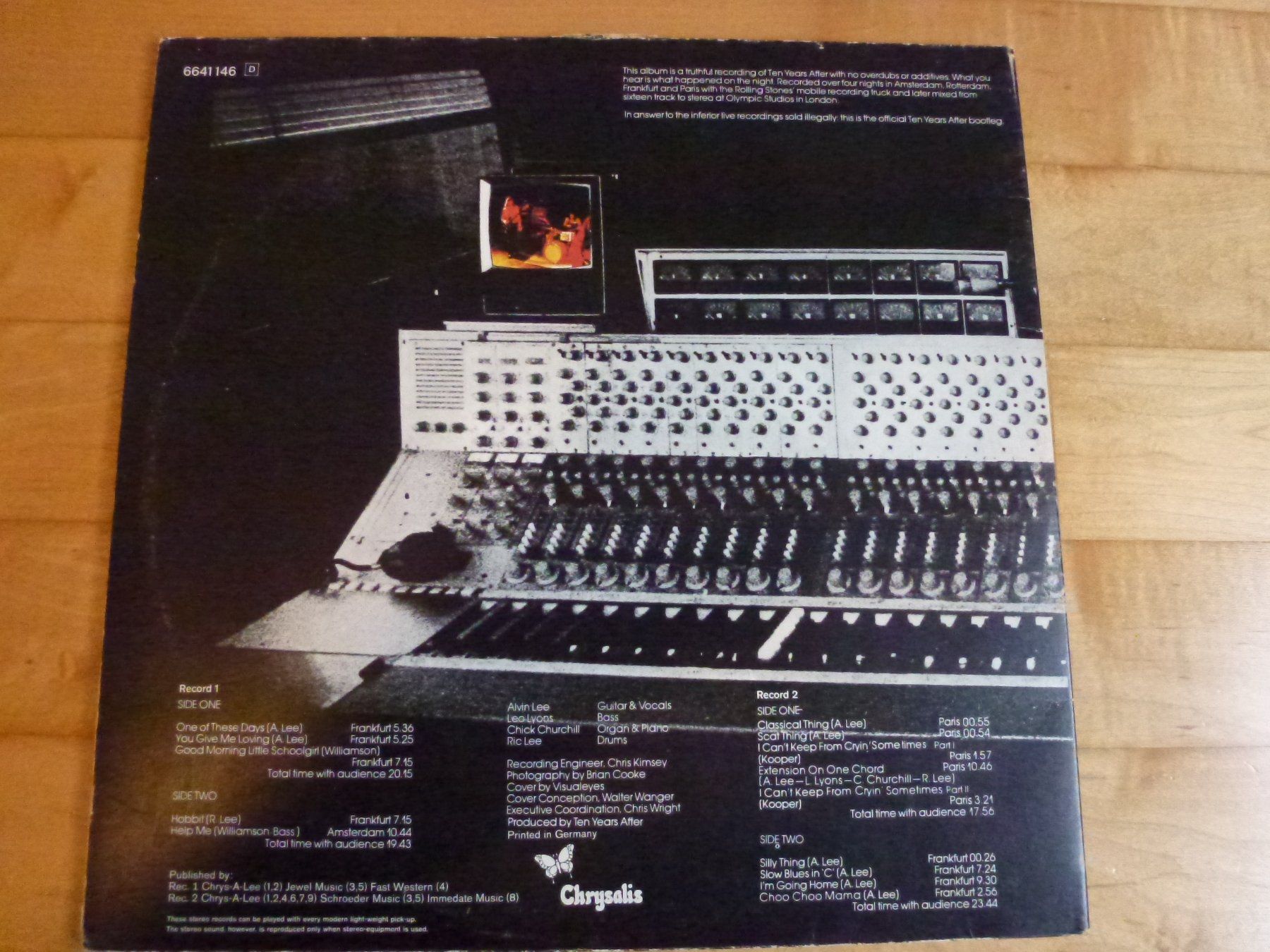 Dischi in vinile: Ten Years After – Recorded Live – Usato da Bern venduto da Frebo 2