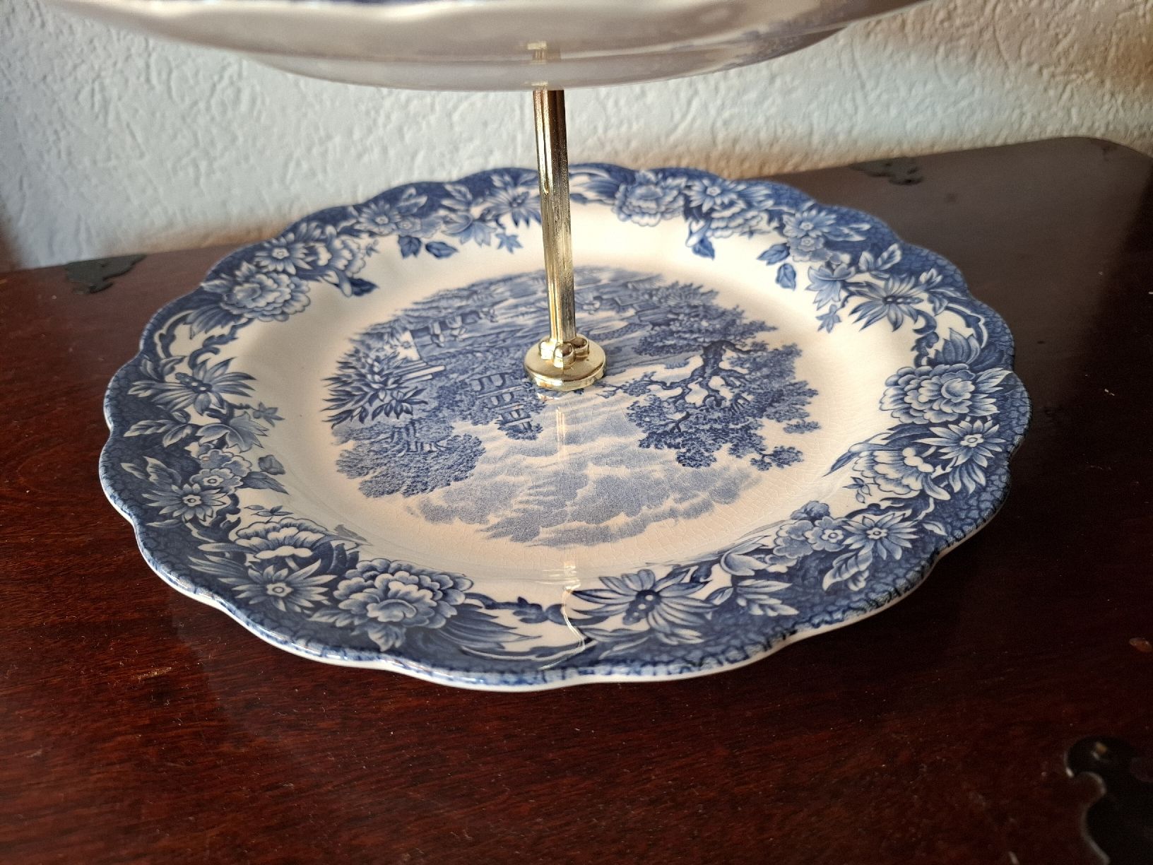 Servierplatten: Plat superposé ancien, service anglais  – Gebraucht aus Moutier von Carambaaa 2