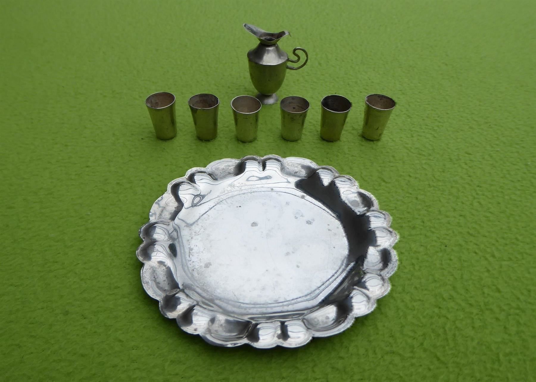 Bambole: kleines Puppen Service 925 Silber – Usato da Muri AG venduto da silvercat 2