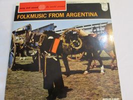 Vinyle Argentine Folk Musique Philips Stereo 33t