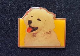Golden Retriever Pin von Pedigree Pal - 90er