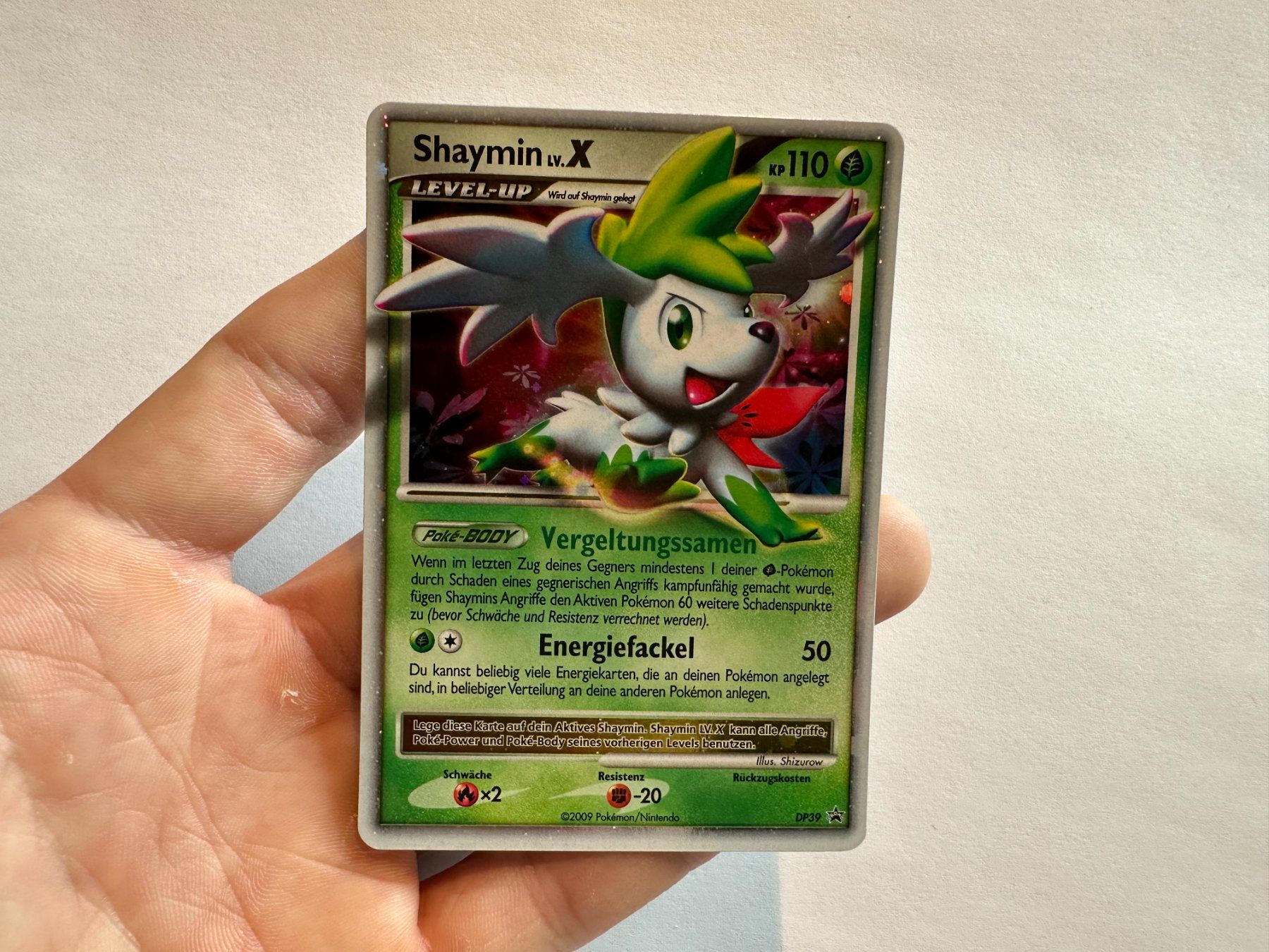 Pokémon Carte collezionabili: Shaymin lv. X D&P Promo DE – Usato da Hagendorn venduto da Pokecollectorch 5