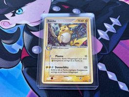 2007 POKEMON Raichu Holo EX Power Keepers 12