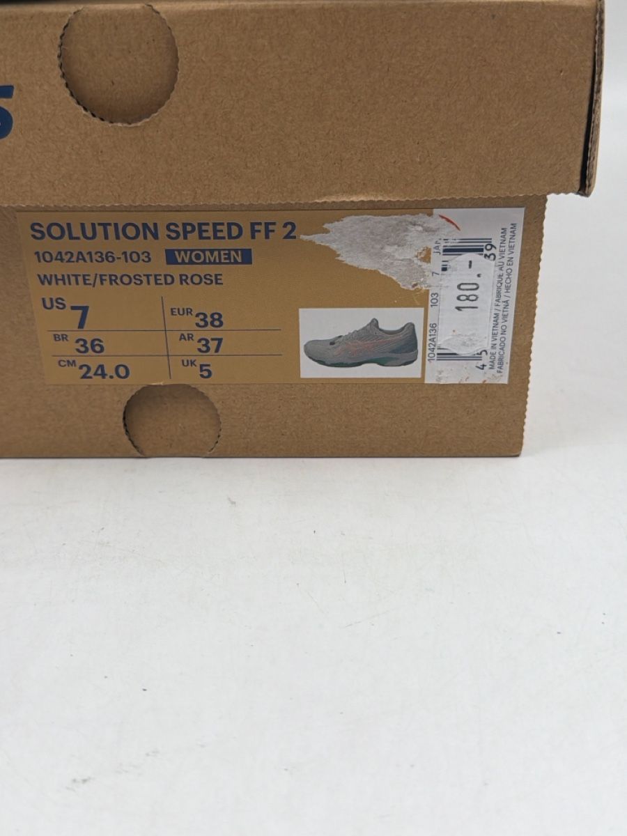 Asics Scarpe da donna: Asics Tennisschuhe Solution Speed FF 2, Gr. 38 Neu! – Nuovo e nell'imballaggio originale da Sirnach venduto da Fkobi 4