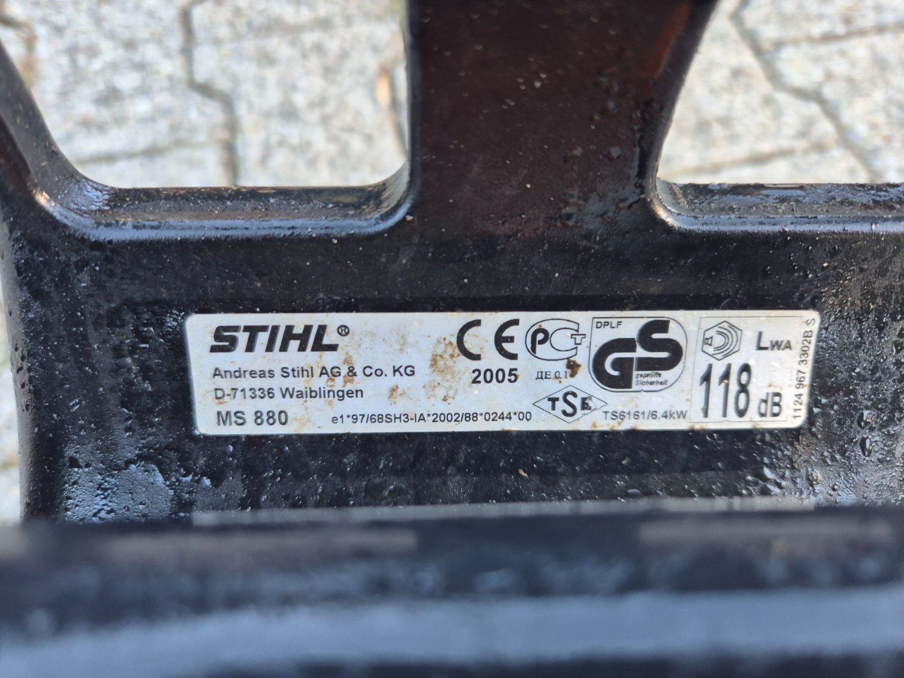 Stihl Sägen: Stihl MS 880 – Gebraucht aus Stein AR von Bienli4 3