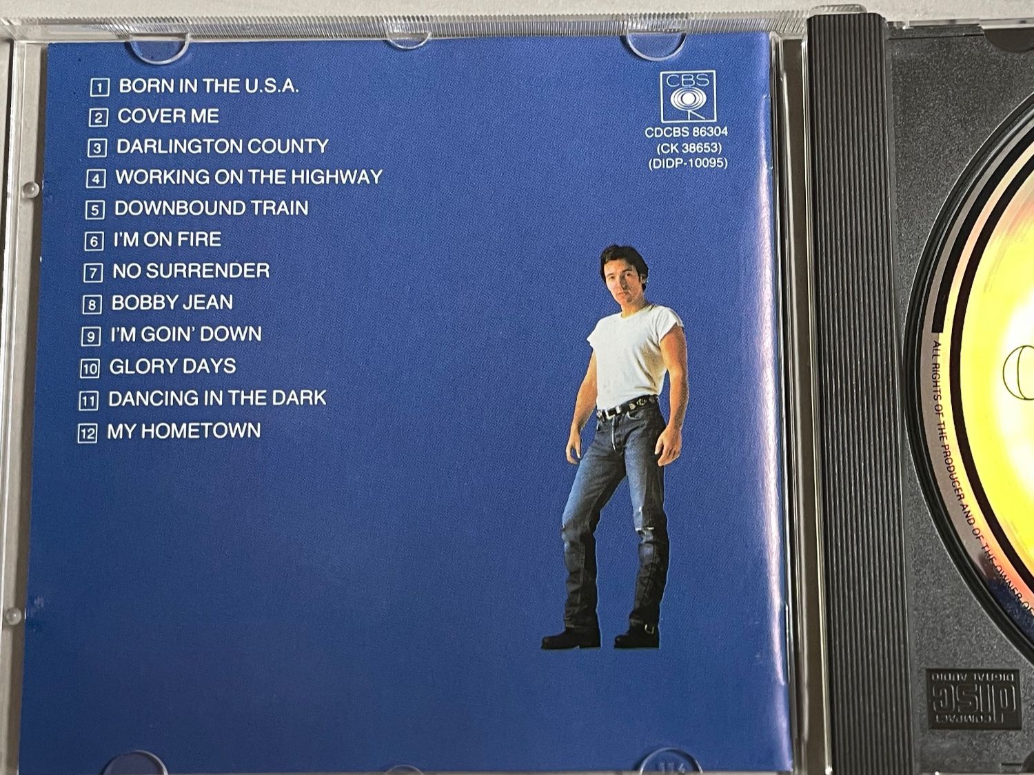 CDs: Bruce Springsteen-Born In The U.S.A – Gebraucht aus Muri b. Bern von AdidasCollector 2