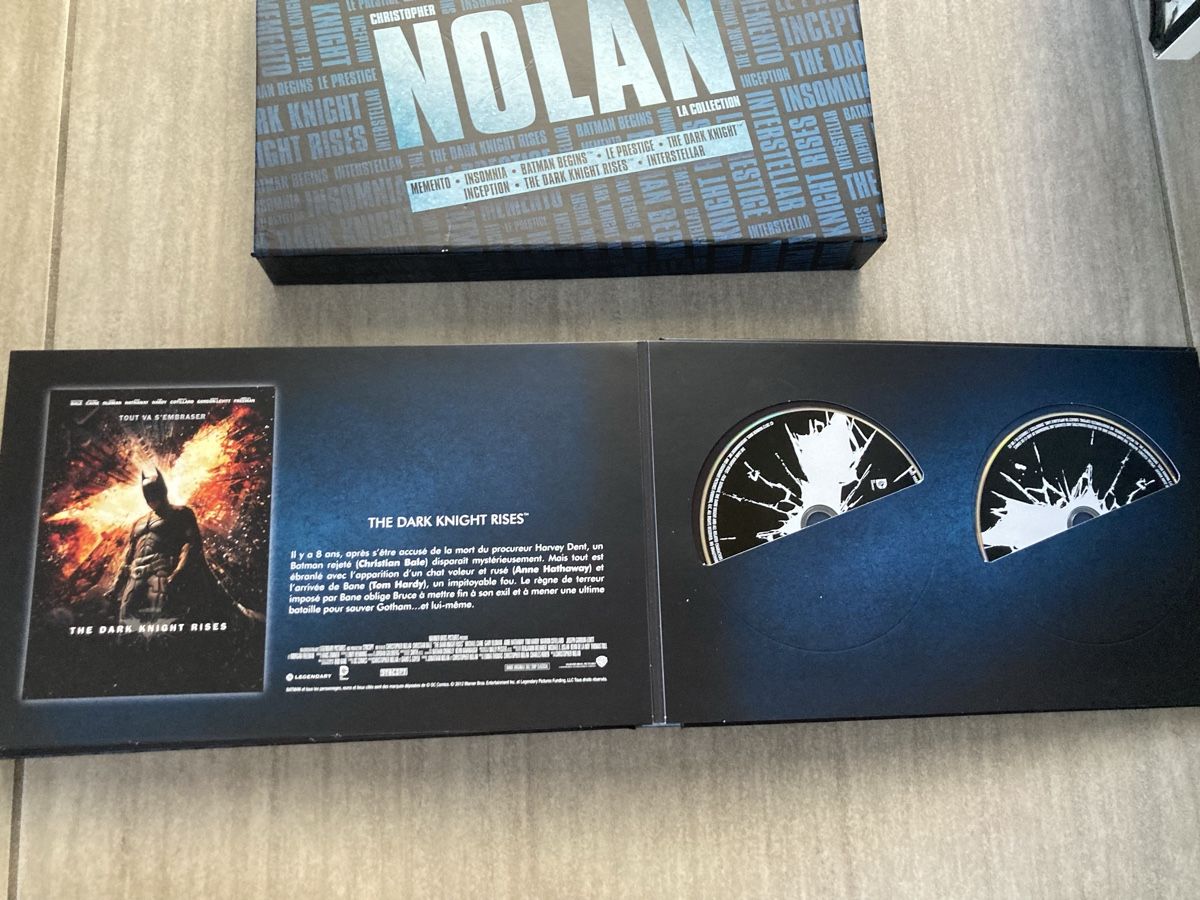 Tutti i DVDs: Coffret Christopher Nolan l’intégrale  – Nuovo (secondo la descrizione) da Fully venduto da luc_k2mq 8