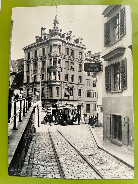 TRAMST.GALLEN STOCKENHEILIGKREUZGOLIATHGASSE 1897 (REPRO) Kaufen