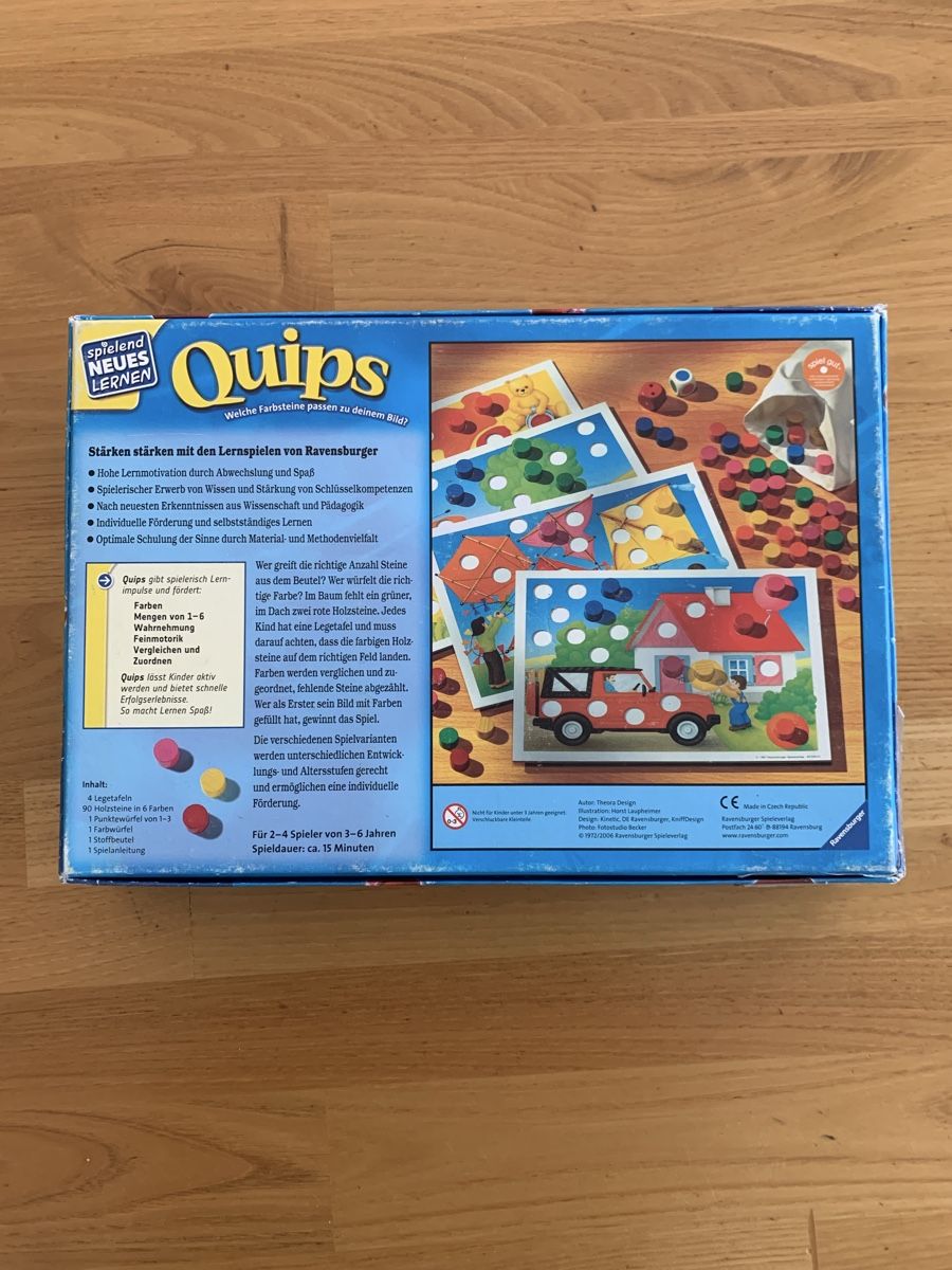 Ravensburger Giochi: Quips Ravensburger – Usato da Jona venduto da Siestaaa 4