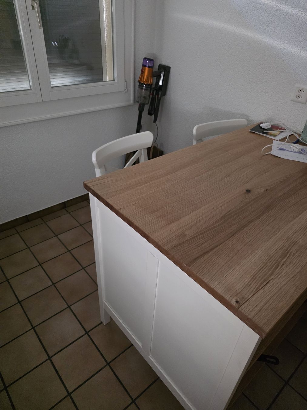 Ikea Cuisines complètes: TORNVIKEN Ikea Kücheninsel Eiche/Weiss 126x77cm – D'occasion à Düdingen par anemone27 1