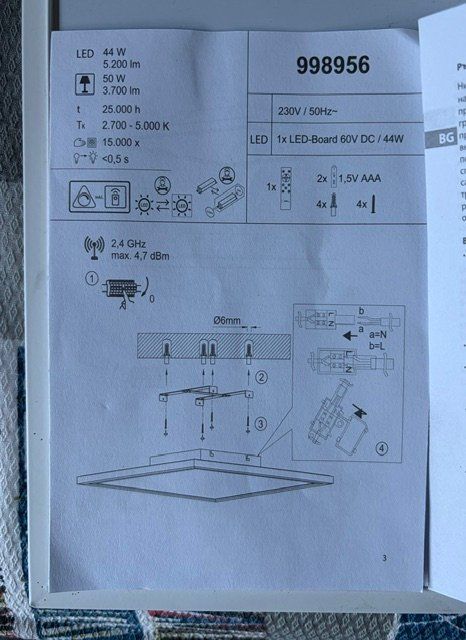 Lampadari & plafoniere: plafonnier Gloss – Nuovo (secondo la descrizione) da Onex venduto da gga_5vcf 7
