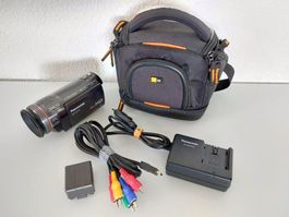 Camcorder-Set HDC-SD707 von PANASONIC mit Zubehör und Tasche