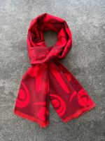 JINGPIN Schal aus Seide in rot - Größe 180 x 30cm (neu)
