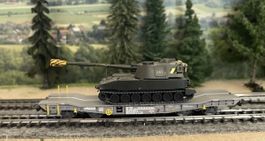 Piko 96693 SBB Schwertransportwagen + M109