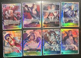 One Piece SR 8 Karten-Set Lot 10