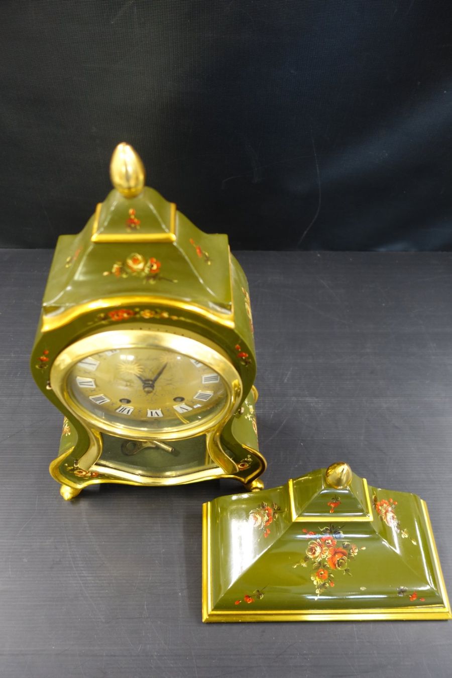 Orologi da terra & Orologi da parete: Elegante Pendule mit Schale Bucherer – Usato da Basel venduto da bk_brockibasel 5