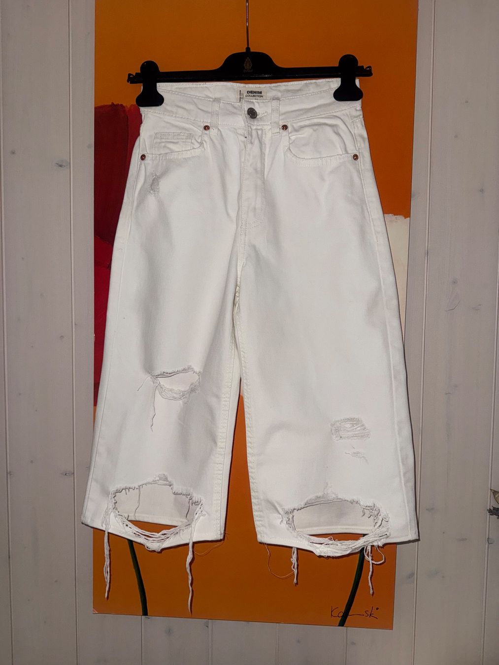 Jeans: weiße Jeans Mom Jeans Gr.34 – Usato da Buchrain venduto da nat_pl5p