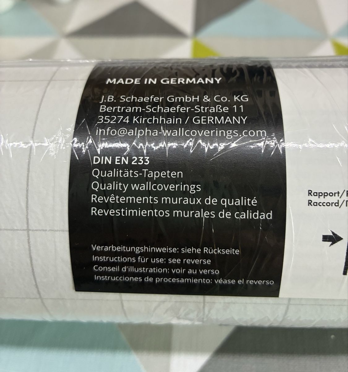 Carte da parati: Selbstklebende Tapete – Nuovo e nell'imballaggio originale da Oberrieden venduto da yeppa75 5