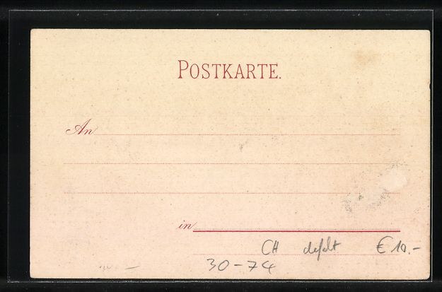Foto, Lettere & Cartoline: Litho L'Àrmée Suisse, schweizer Soldat – Usato da Berlin venduto da bartko-reher 1