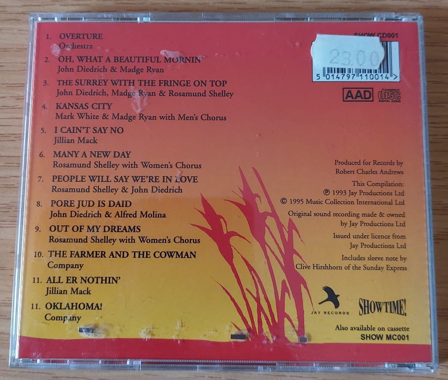 CD: CD - Rodgers & Hammerstein's Oklahoma! – Usato da Urtenen-Schönbühl venduto da Kahru 1