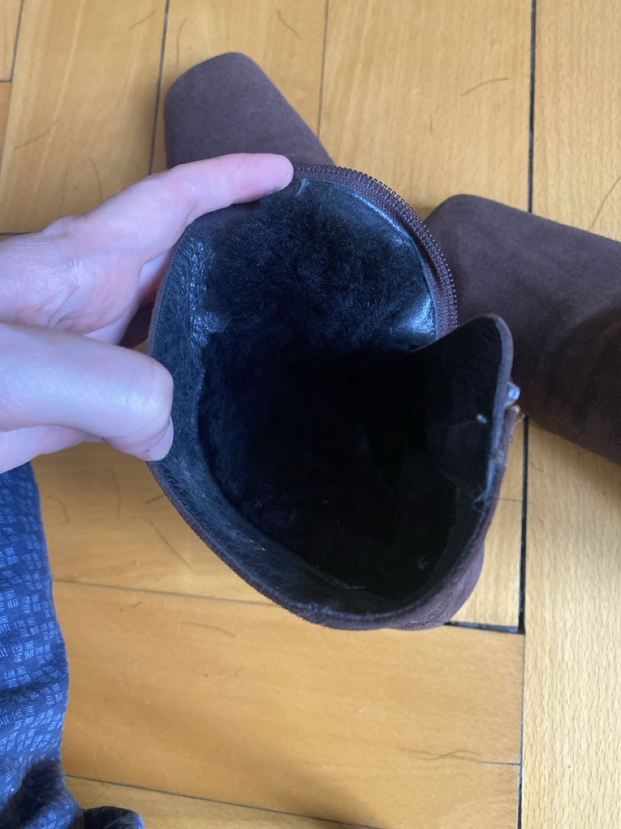 Scarpe da donna: Bottines daim marron Bruno Magli 38 interieur fourrure – Usato da Küssnacht am Rigi venduto da CALIFRASQUI 4