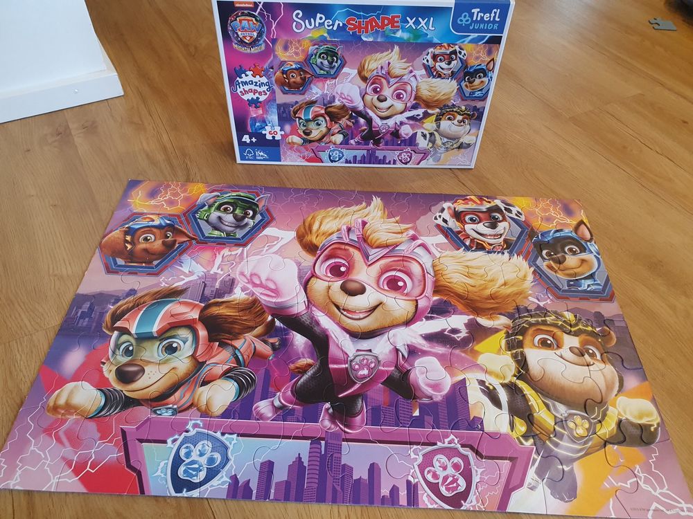 Trefl Junior Super Shape XXL, Paw Patrol, 4 Jahre, 60 Teile (Neu ...