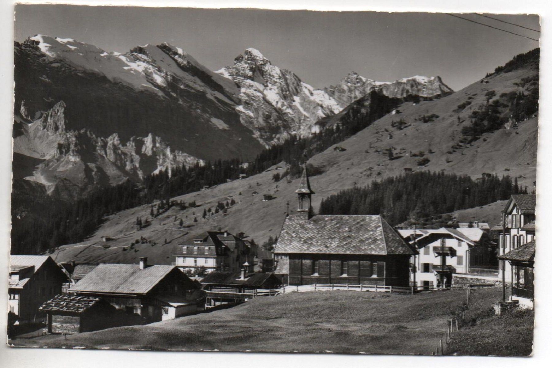 Cartoline postali: MÜRREN Kath. Kapelle – Nuovo (secondo la descrizione) da Jona venduto da philajona