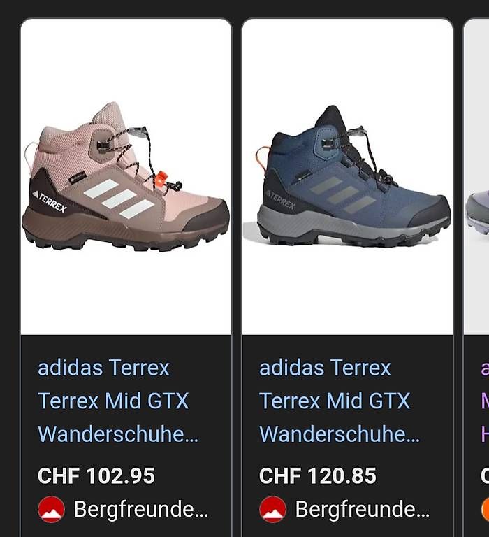 Scarpe per ragazze: Adidas Terrex Wanderschuhe Gr. 29 – Usato da Dietlikon venduto da SaNi15000 2