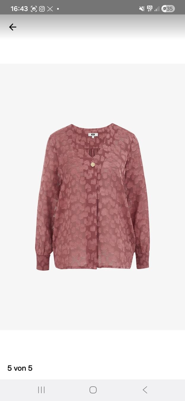 We Camicette: WE Tunika / Bluse, Gr. 3XL, rosa – Usato da Wetzikon ZH venduto da mar_8jrl 3