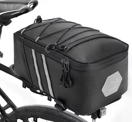 Fahrradtasche Gepäckträger wasserdicht groß mit Regenschutz