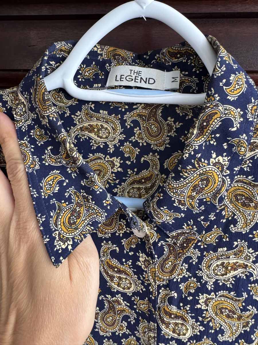 Camicette: Vintage 100% Seide Hemd Bluse – Usato da Obfelden venduto da cesarina10